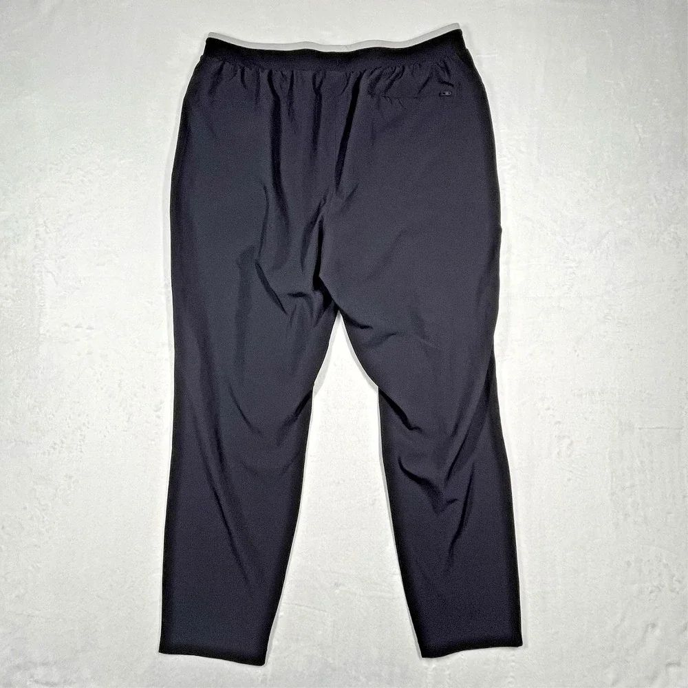 Fabletics The‎ Fundamental Pant Joggers Mens XL Black Stretch Athletic Gym *Flaw